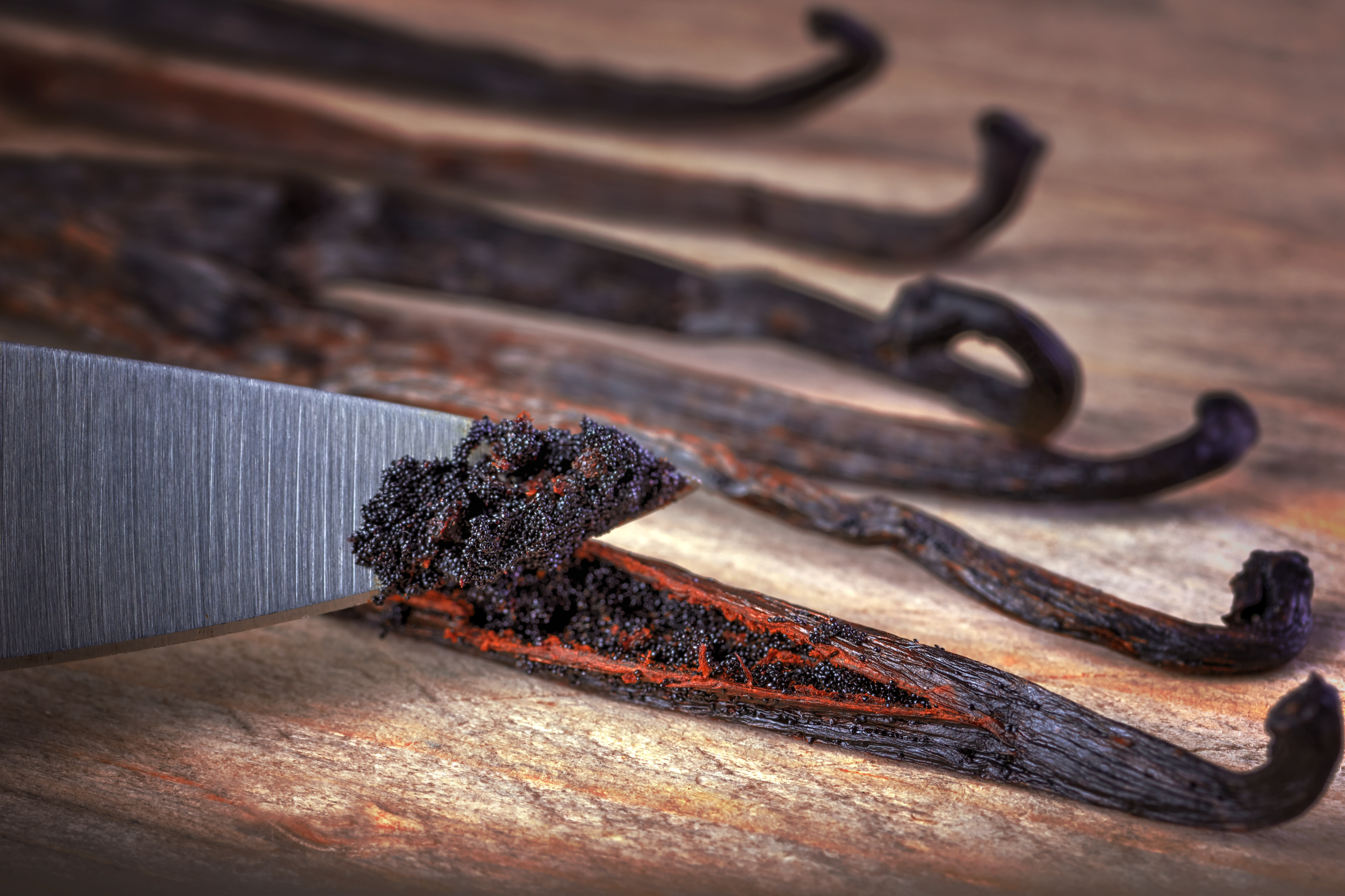 Gourmet vanilla beans